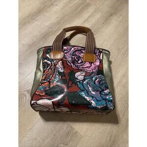 Consuela Rose Classic Tote Bag  **READ** RETIRED H66